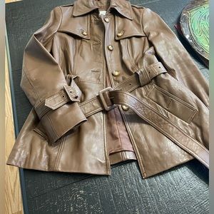 Neiman Marcus Leather Jacket Size M